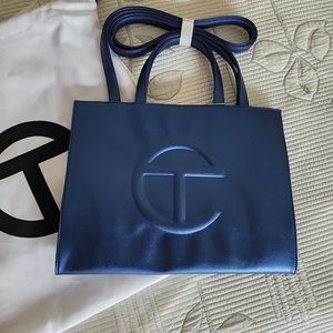 Telfar Medium tote Cobalt Shopping Bag